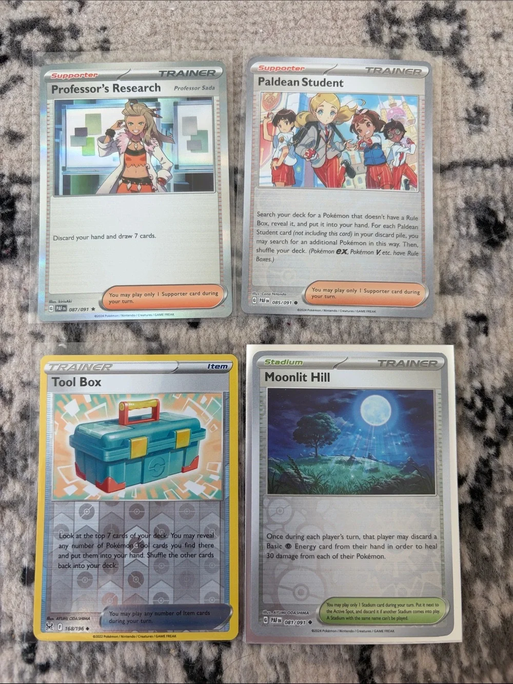 Pokémon Reverse Holo & Holo Trainer Lot 11 Unique Cards | ✨5/$25✨